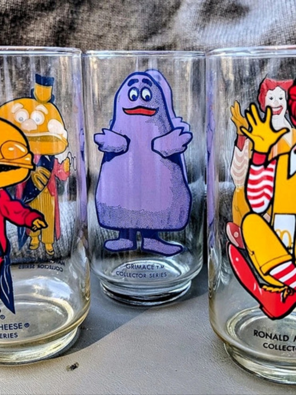 McDonald's Collector Series Glassware Set